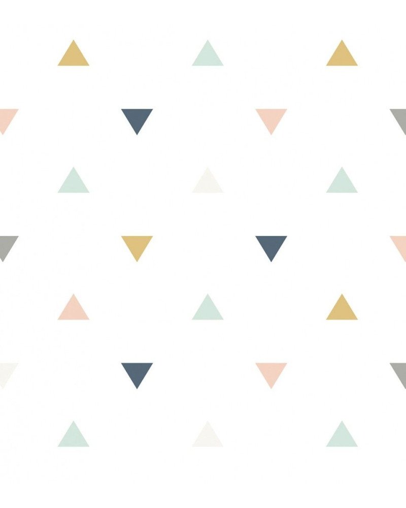 LILIPINSO wallpaper ENCHANTED / Triangle pattern (pink