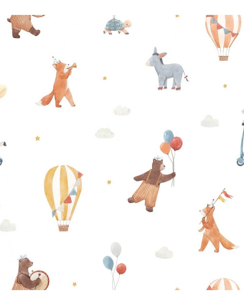 LILIPINSO Animals and balloons wallpaper 