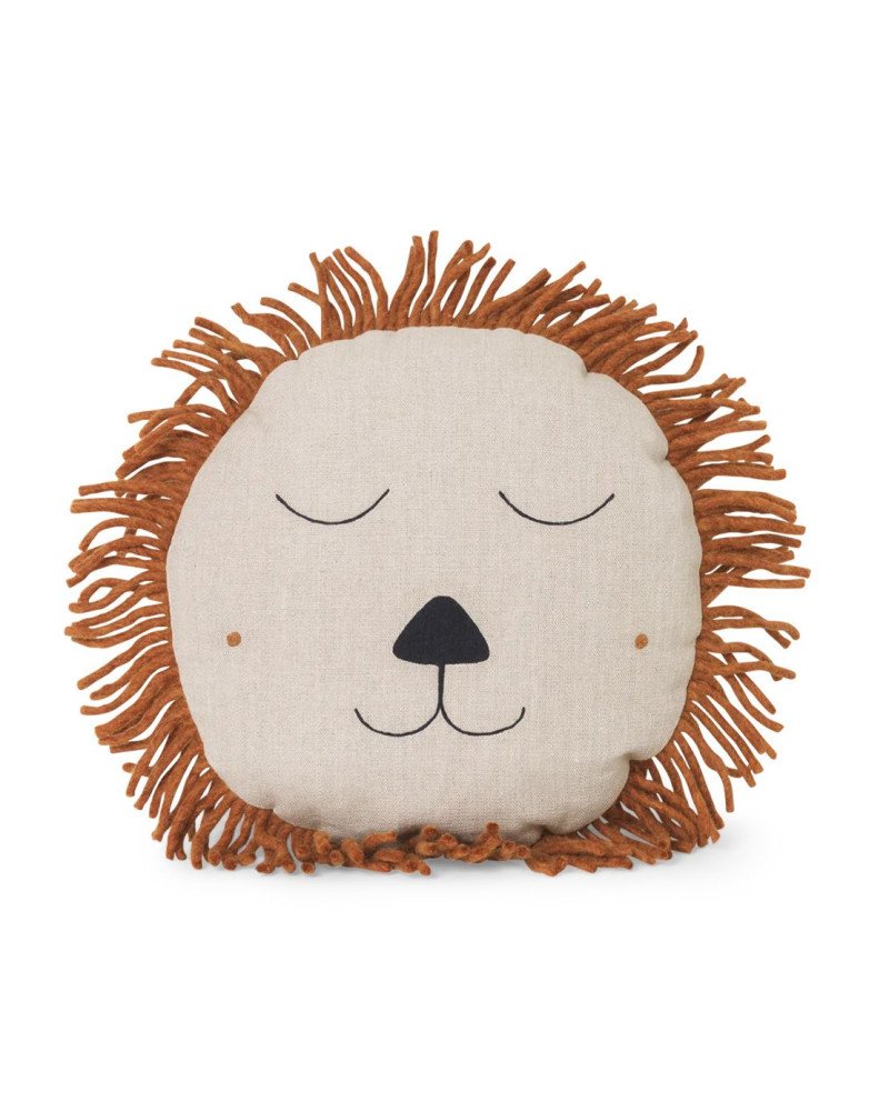 FERM LIVING Safari cushion lion 