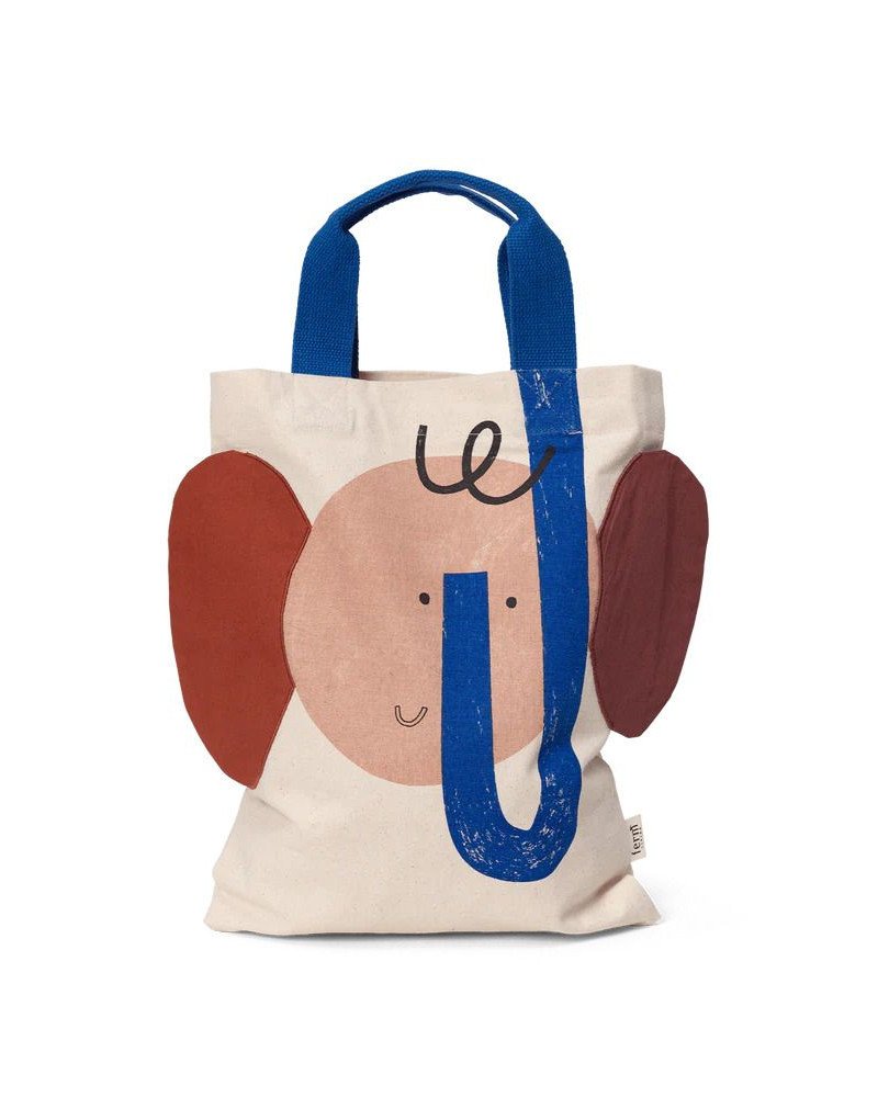 FERM LIVING borsa con elefante