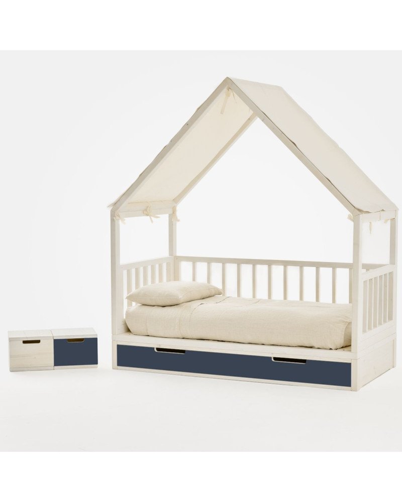 ETTOMIO Ettino House Bed with underbed drawer 