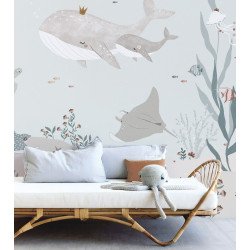 LILIPINSO wall mural Seabed 