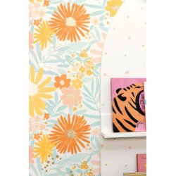 CASELIO wallpaper daisy (multicoloured) 