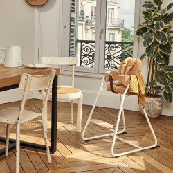 CHARLIE CRANE tibu adaptive high chair white/birch 