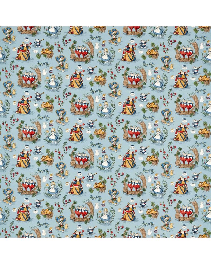 SANDERSON fabric ALICE IN WONDERLAND 