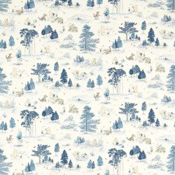 SANDERSON fabric WINNIE THE POOH 