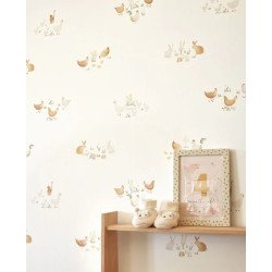 CASADECO papel pintado COMPANIONS OF THE FARM Spedizione gratuita