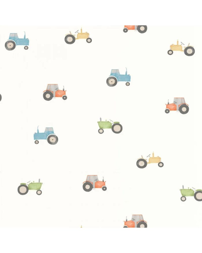 CASADECO carta da parati VINTAGE TRACTOR (multicolour)