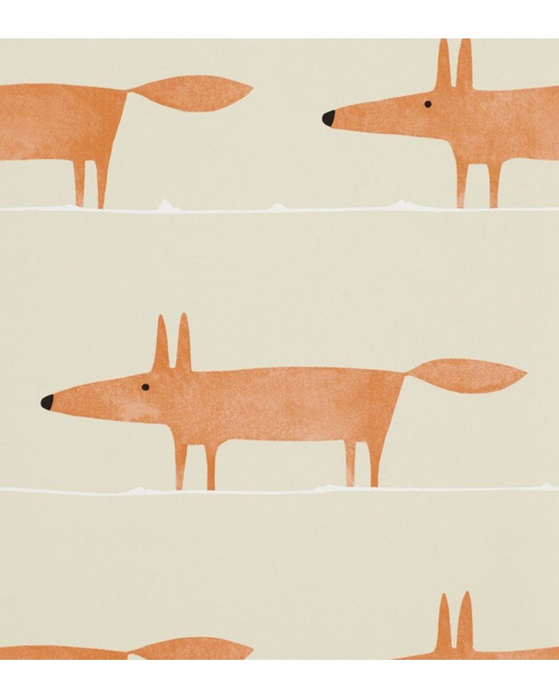 SCION - CARTA DA PARATI VOLP MR FOX (Ginger)