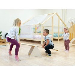 Benlemi Montessori balance set for children TRIΔNGLES