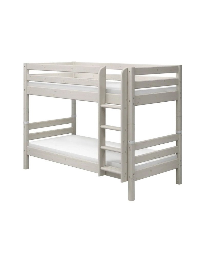 FLEXA Letto a castello Classic con scala dritta