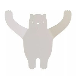 TRESXICS Bear wall hook (beige/brown) 