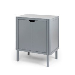 SEBRA CHANGING UNIT AND DRAWERS GREY