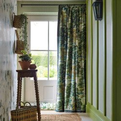 SANDERSON carta da parati PINETUM STRIPE (verde)