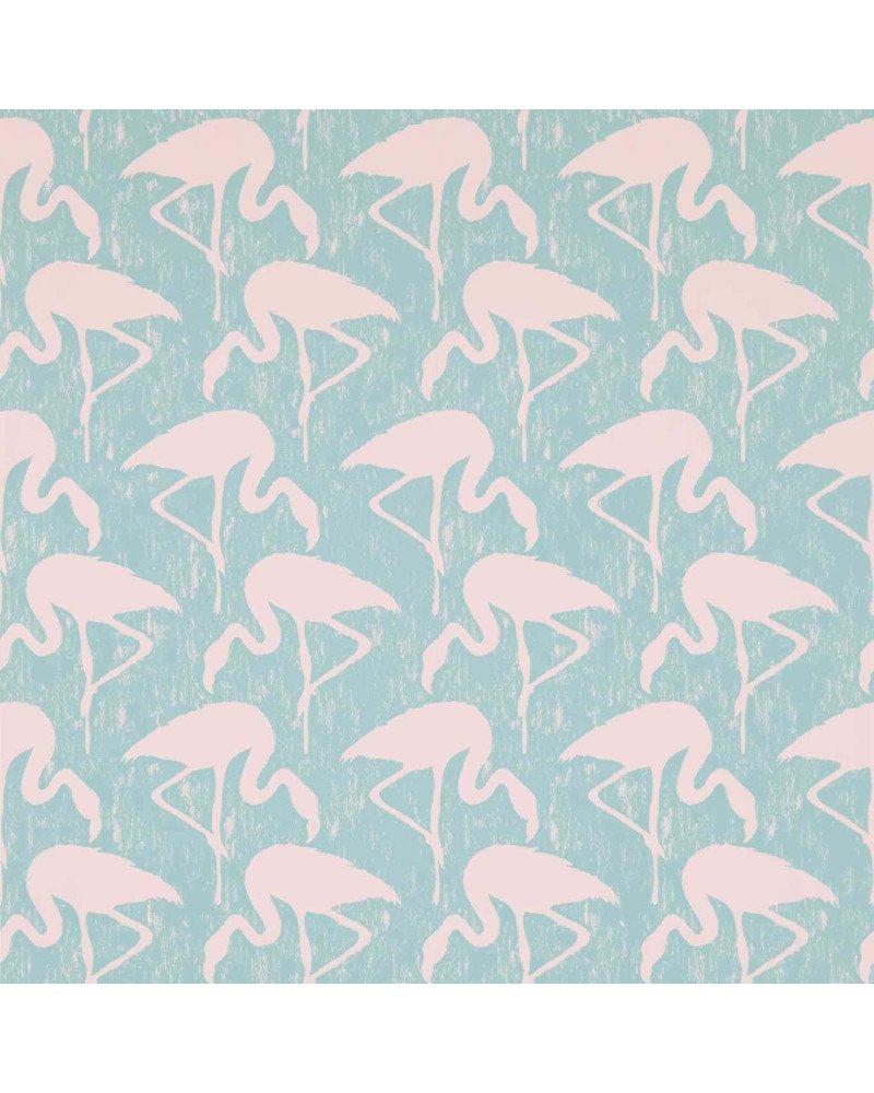 sanderson - carta da parati FLAMINGOS