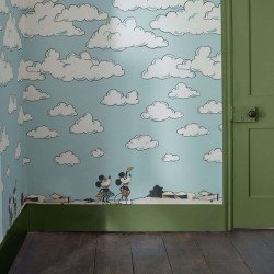 SANDERSON wallpaper MICKEY IN THE CLOUD 