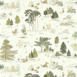 SANDERSON carta da parati WINNIE THE POOH