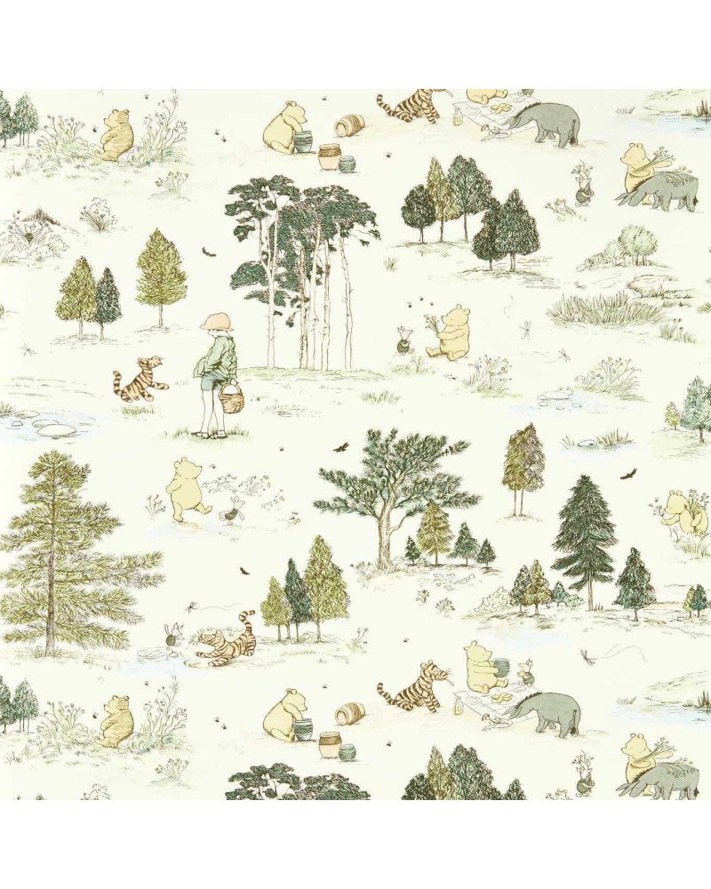 SANDERSON carta da parati WINNIE THE POOH