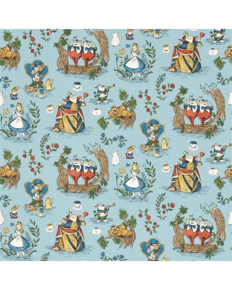 SANDERSON wallpaper ALICE IN WONDERLAND 