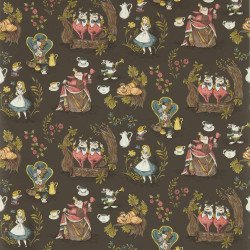 SANDERSON carta da parati ALICE NEL PAESE DELLE MERAVIGLIE