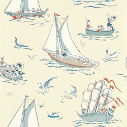 SANDERSON carta da parati donald nautico