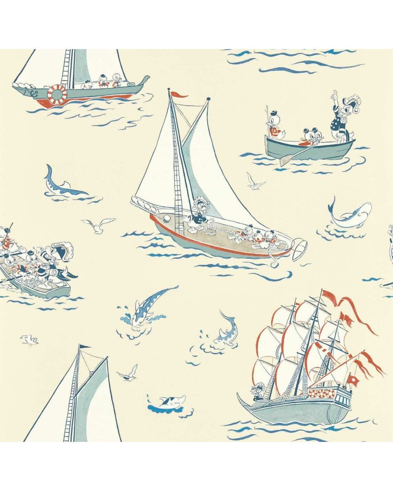 SANDERSON carta da parati donald nautico