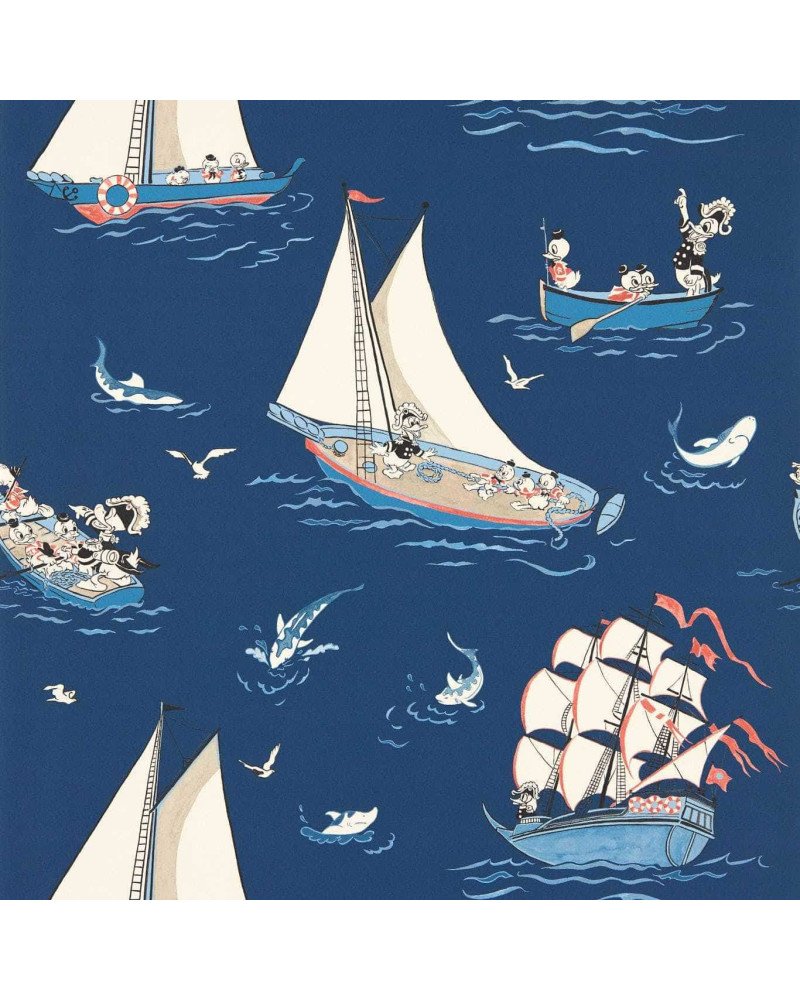 SANDERSON wallpaper donald nautical 