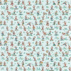 SANDERSON carta da parati MICKEY & MINNIE