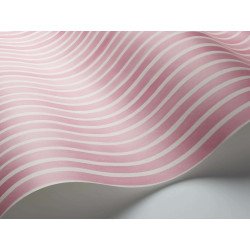 COLE & SON  CARTA DA PARATI Croquet Stripe rosa