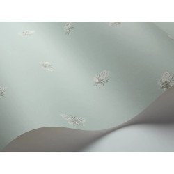 cole & son - wallpaper butterflies peaseblossom (duck egg blue) 