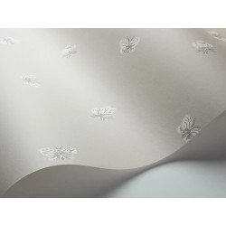 cole & son - carta da parati farfalle peaseblossom (grey)