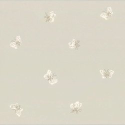 cole & son - wallpaper butterflies peaseblossom (stone) 