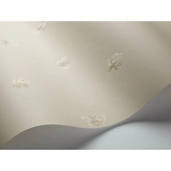 cole & son - carta da parati farfalle peaseblossom (stone)