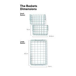 Mustard made the baskets
