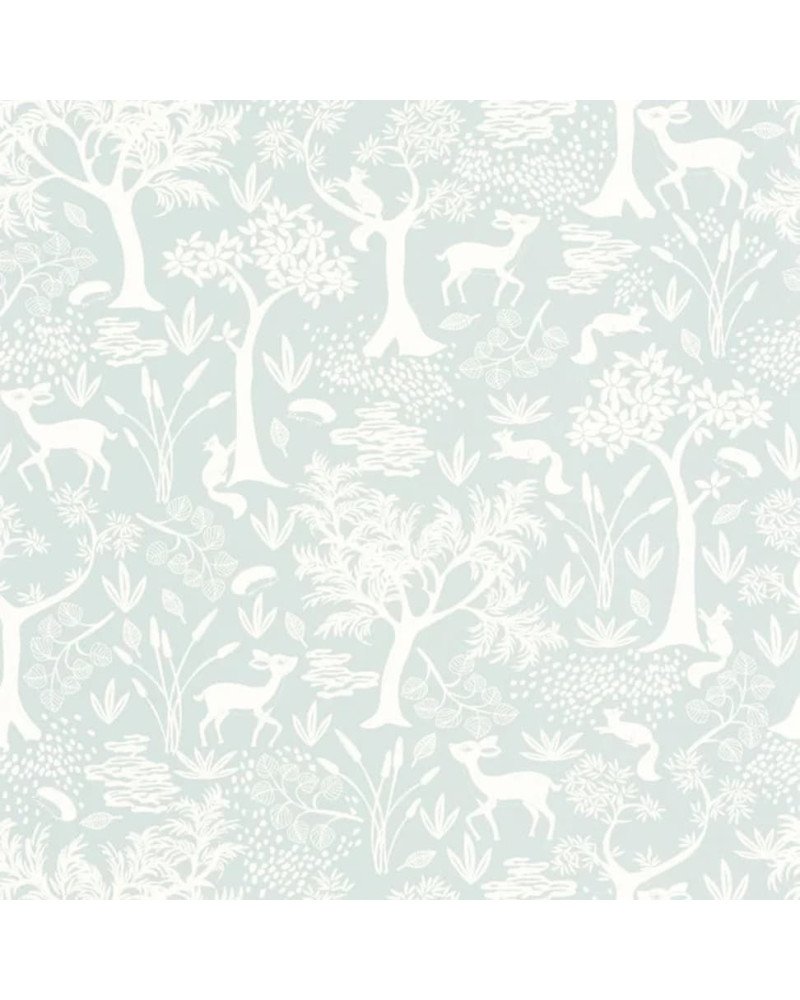 CASADECO wallpaper POETIC FOREST (Bleu ciel) 