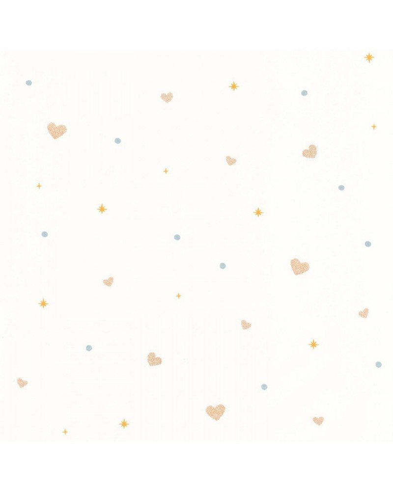 CASELIO wallpaper Stars (white) 