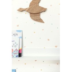 CASELIO wallpaper Stars (white) 