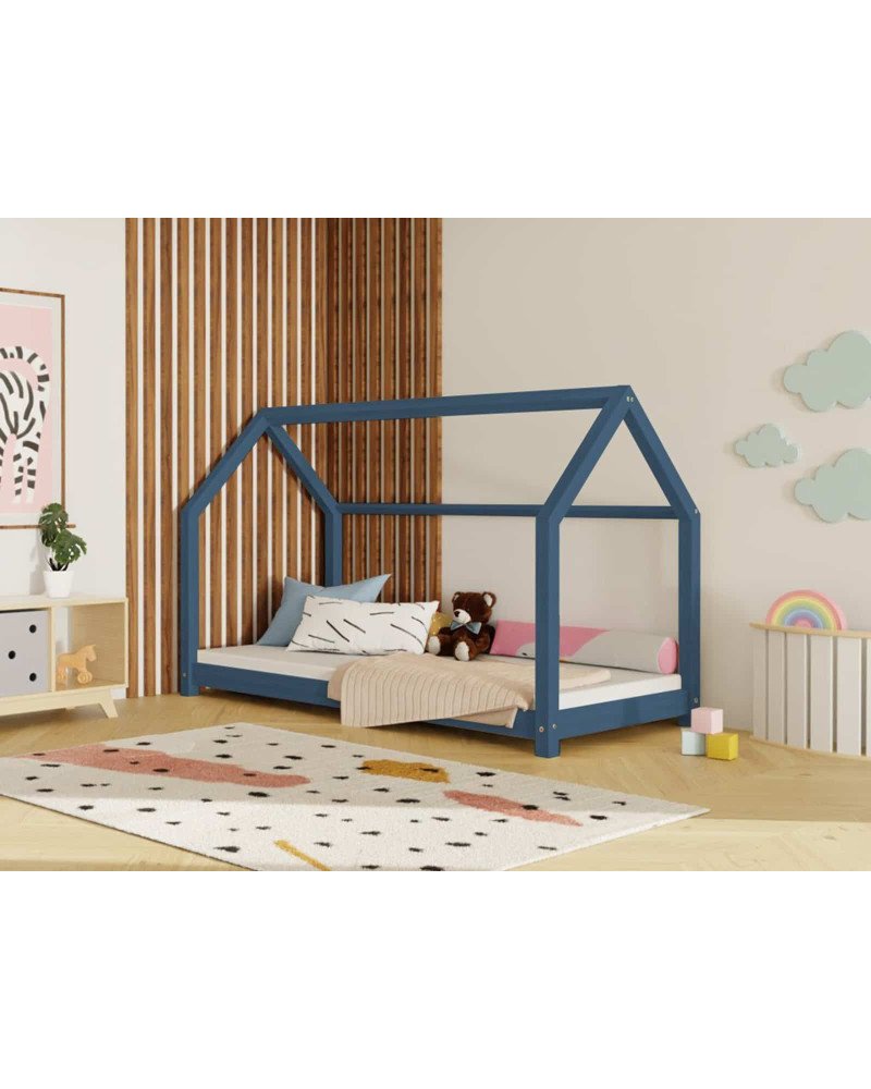 BENLEMI cama estilo casa Montessori Tery (navy)