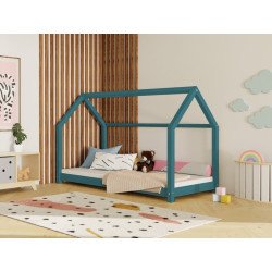 BENLEMI montessori house bed tery (petrol green)