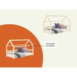 BENLEMI cama estilo casa Montessori Tery (blanco)