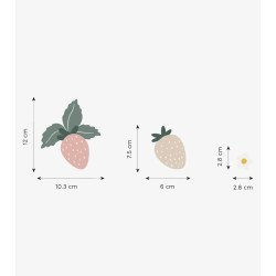 LILIPINSO Strawberry wall sticker