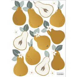 LILIPINSO Pear wall sticker