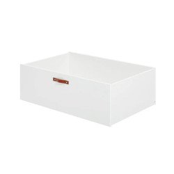 LIFETIME KidsroomsSpace-Saving Bed with Drawer Unit (Lacquered White)