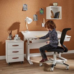 LIFETIME Kidsrooms Scrivania regolabile in altezza e inclinazione