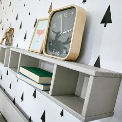 LIFETIME Kidsrooms Cama Ahorra-Espacio con Cajas y Cajón/Deluxe (Lacado Blanco) Spedizione Gratuita