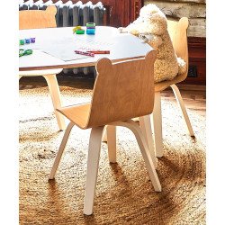 oeuf bear play chairs in white/birch Best Price Online