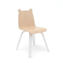 oeuf bear play chairs in white/birch Best Price Online