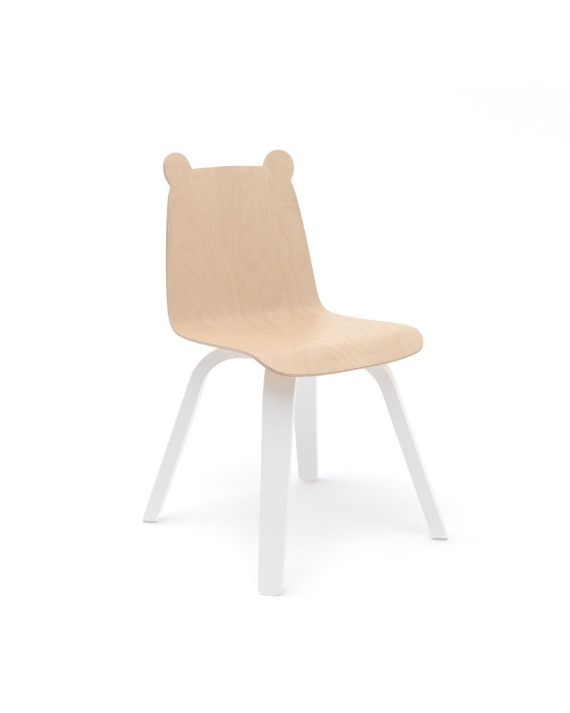 oeuf bear play chairs in white/birch Best Price Online