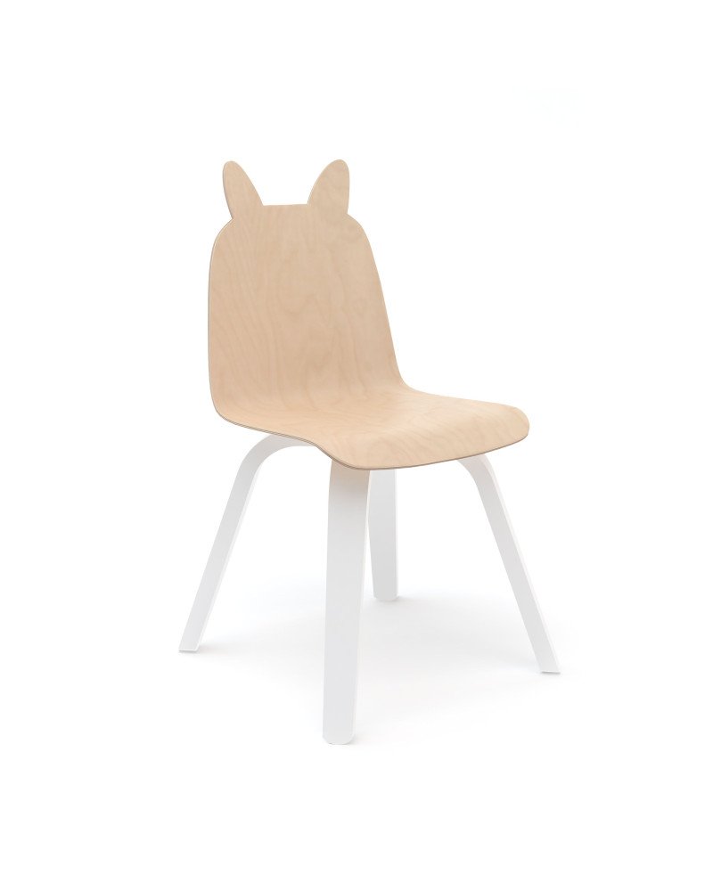 oeuf - rabbit play chairs (white/birch) Best Price Online