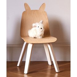 oeuf - rabbit play chairs (white/birch) Best Price Online